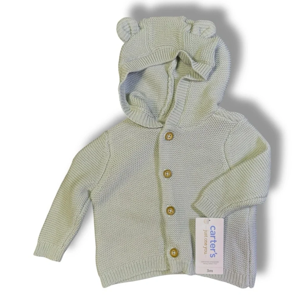 Baby Boy 3M Bundle | Carter's Knit Set, Disney Lounge Set, Shirt &‎ 4Pack